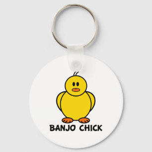 Banjochick Nyckelring