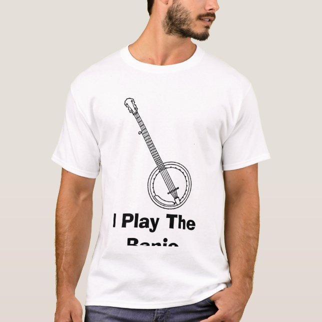 BANJOEN leker jag banjoen T-shirt (Framsida)