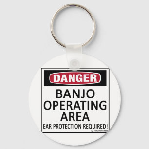 Banjofungeringsområde Nyckelring