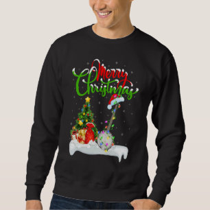 Banjomusik   Juldekorationer Tomte Banjo Jul Lång Ärmad Tröja