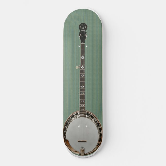 Banjomusik Old School Skateboard Bräda 18 Cm (Framsida)