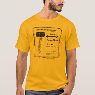 BanjoMuteShirt www.pabluegrass.com Tee