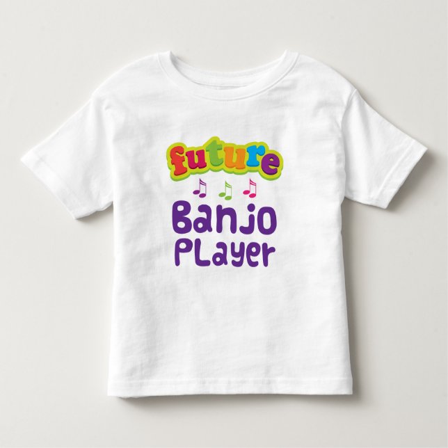 Banjospelare (framtid) tee shirt (Framsida)