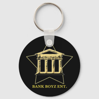 Bank Boyz Black Keychain Nyckelring