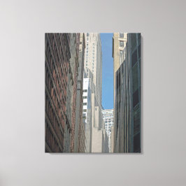 Bank of New York Byggnad Manhattan Canvastryck