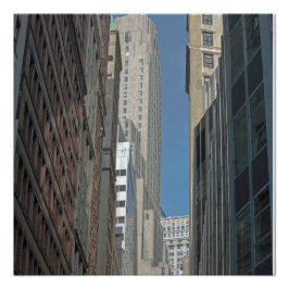 Bank of New York Byggnad Manhattan Perfect Poster