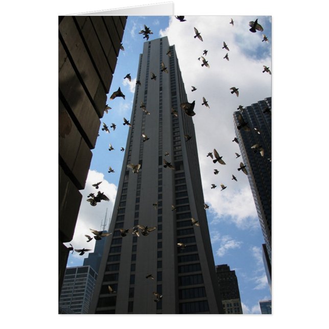 Bank One Plaza Escape Hälsningskort (Framsidan)