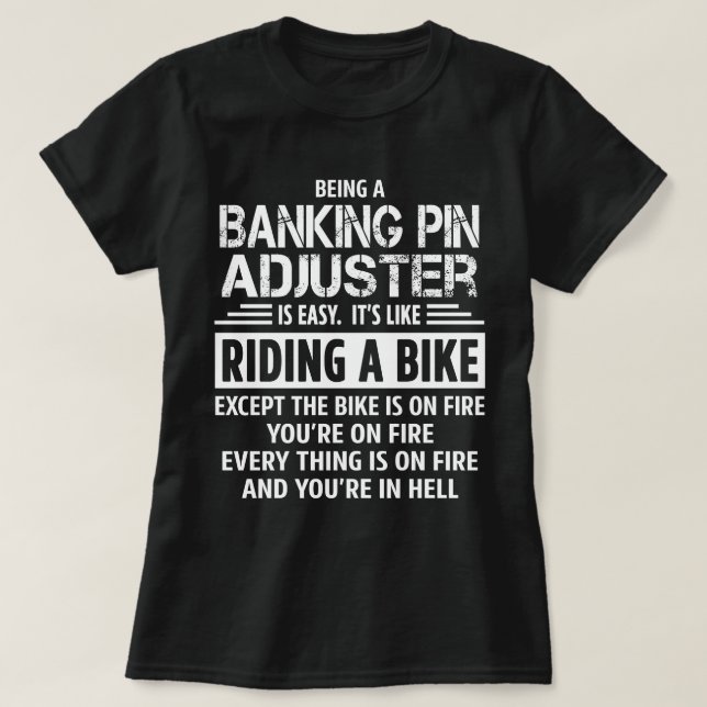 Bankcentrifugering T Shirt (Design framsida)