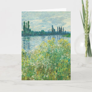 Banker av floden Seine av Monet Kort