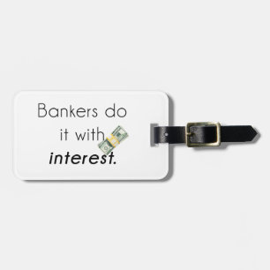 Banker gör det! bagagebricka