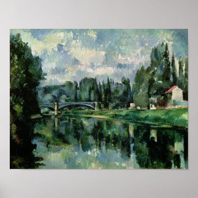 Banker i Marne i Creteil, 1888 Poster (Framsidan)