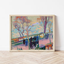 Banker i Seine | Magnus Enckell