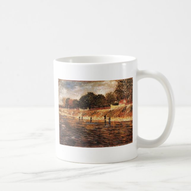 Banker i Seine, Vincent van Gogh Kaffemugg (Höger)