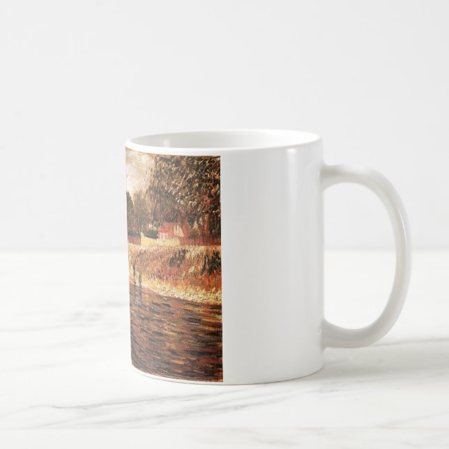 Banker i Seine, Vincent van Gogh Kaffemugg (Höger)