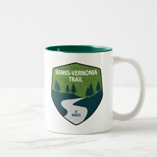 Banker-Vernonia Trail Två-Tonad Mugg