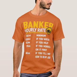 Bankers timtaxa för finansbank Banker T Shirt