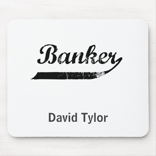 Bankers typografi musmatta (Framsidan)