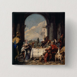 Banketten av Anthony och Cleopatra, c.1744 (olja Knapp