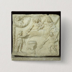Banketten av Mithras och solen Knapp