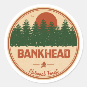 Bankhead National Forest Runt Klistermärke