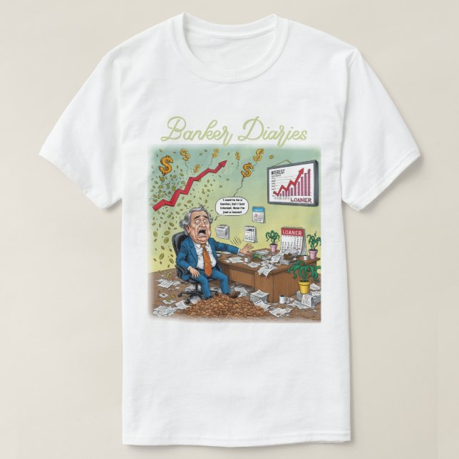 Bankir Diaries T Shirt (Design framsida)