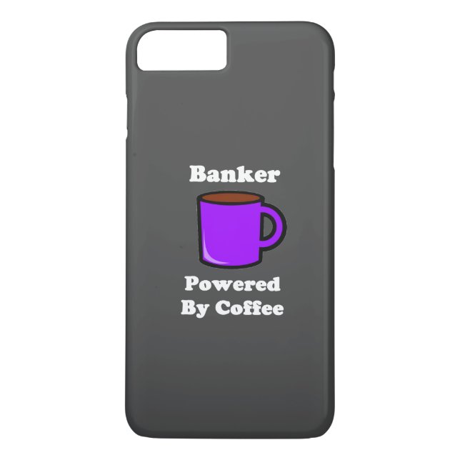 "Bankir" Kaffe-driven Case-Mate iPhone Skal (Baksida)