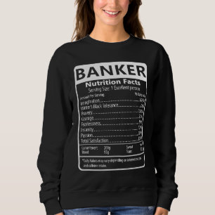 Bankir Näringsfakta Sarcastisk Grafisk humor T Shirt