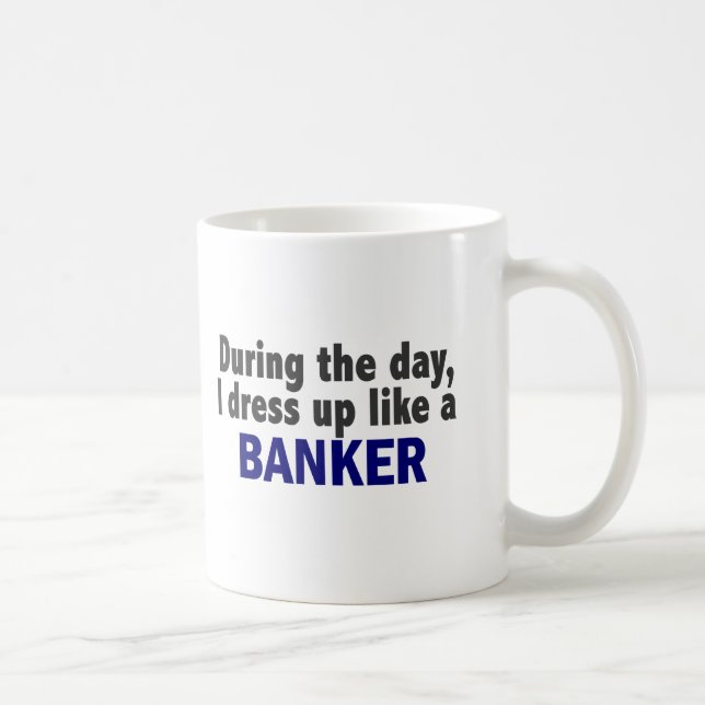 Bankir under dagen kaffemugg (Höger)