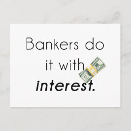 Bankirer gör det! vykort