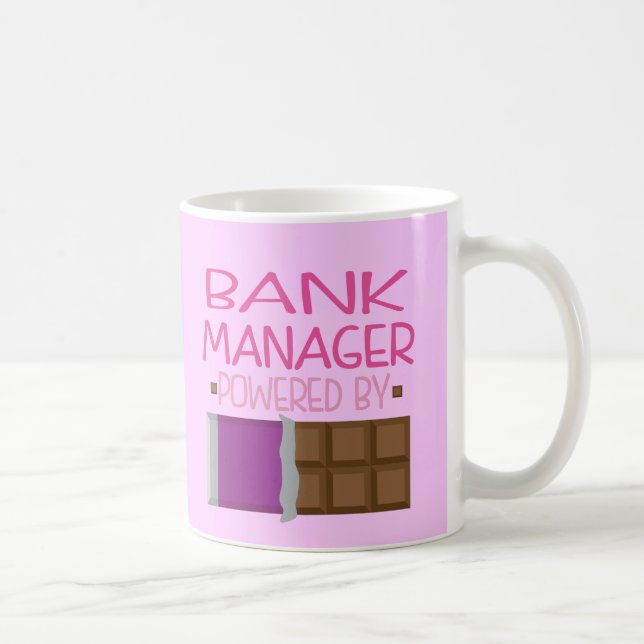 Bankkamrerchokladgåva för kvinna kaffemugg (Höger)