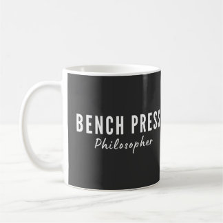 Bänkpress Filosof Tröja Kaffemugg
