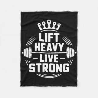Bänkpressövning Bodybuilding Fitness Träning  Fleecefilt