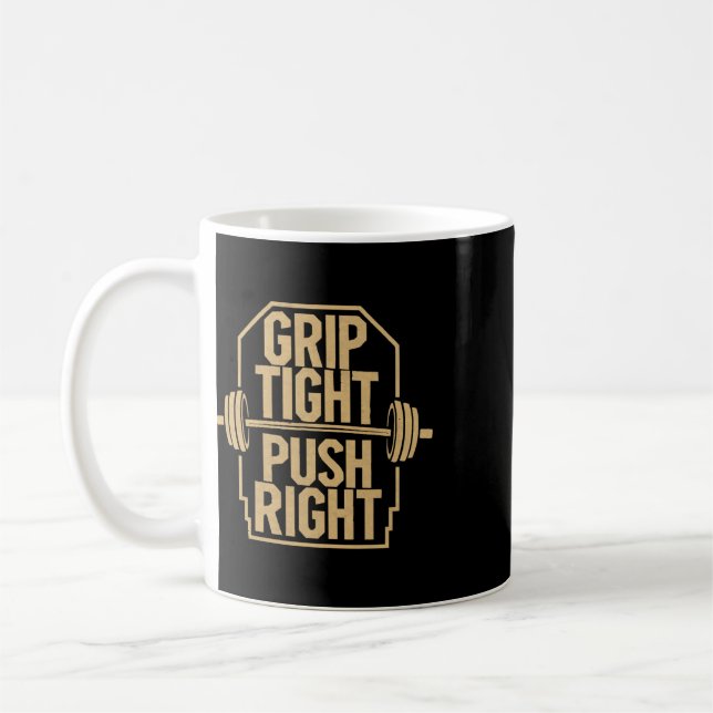 Bänkpressövning Bodybuilding Fitness Träning  Kaffemugg (Vänster)