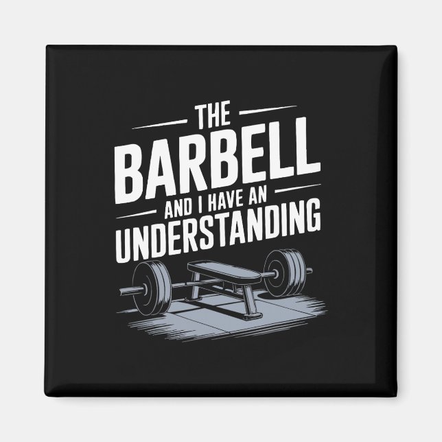 Bänkpressövning Bodybuilding Fitness Träning  Magnet (Framsidan)