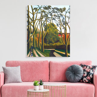Banks of the Bièvre | Henri Rousseau | Canvastryck