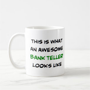 banksäljare, fantastisk kaffemugg