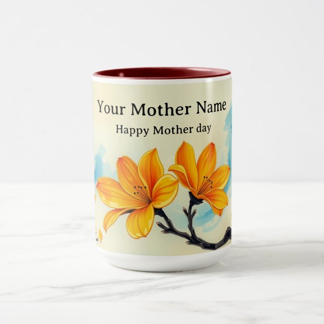 Banksia Boomerang Beach Chase Pollen Pastell Mugg (Center)