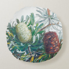 Banksia Flowers | Ellis Rowan 1782 Rund Kudde