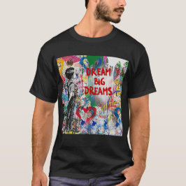Banksy Dream Big Dreams Active T Shirt