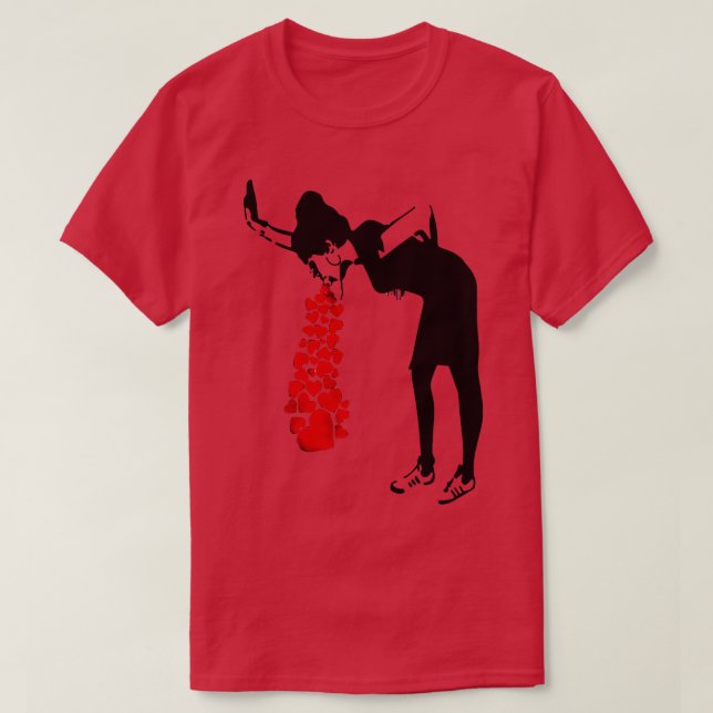 BANKSY Lovesick T Shirt (Design framsida)