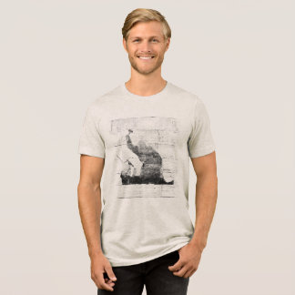Banksy - rensad domare slår protestant t shirt