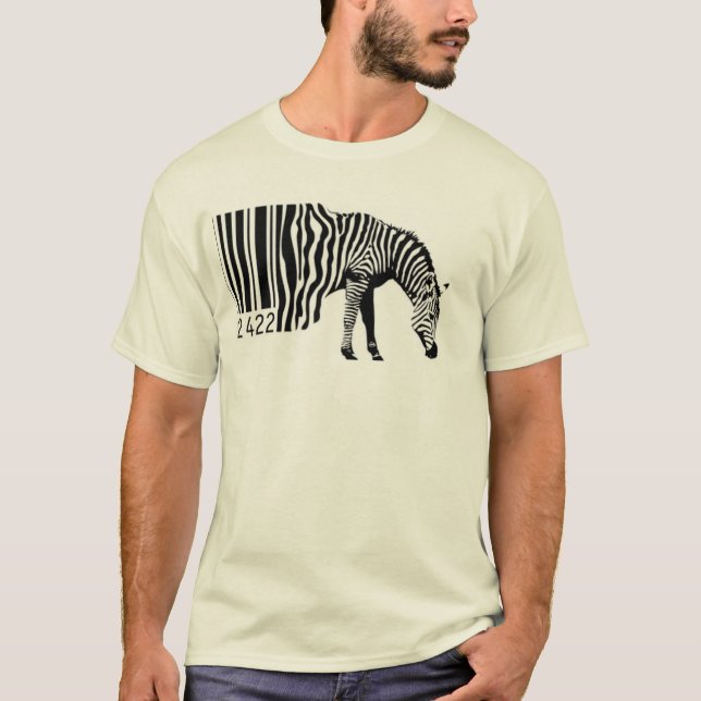 Banksy sebra tee shirt (Framsida)