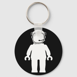 Banksy Stil Astronaut Minifig Nyckelring