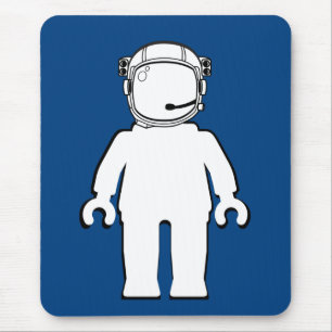 Banksy stilastronaut Minifig Musmatta