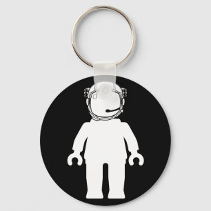 Banksy stilastronaut Minifig Nyckelring