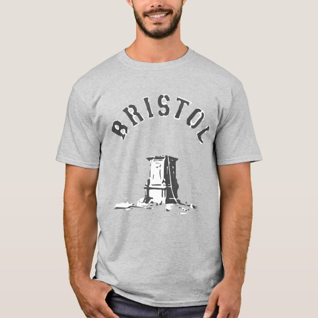 banksy t shirt bristol (Framsida)
