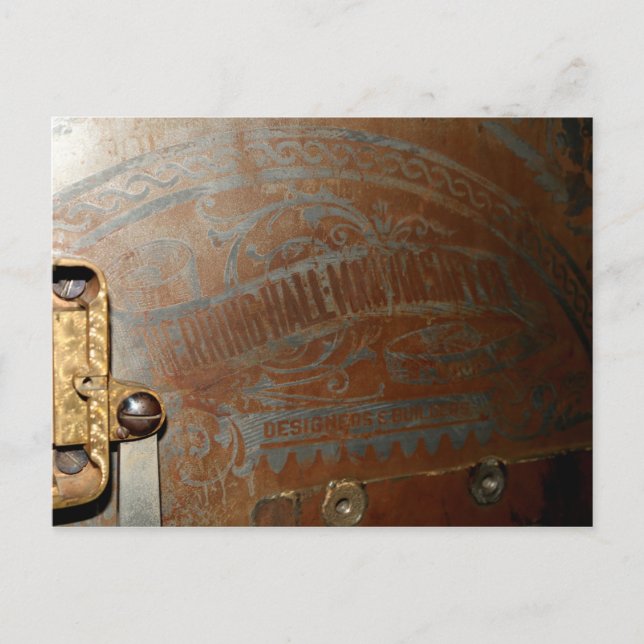 Bankvalvsdörr Vykort (Framsida)