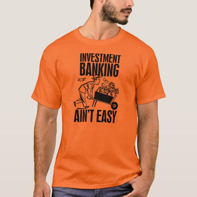 Bankverksamhet inom huvudsakligen t shirt (Framsida)