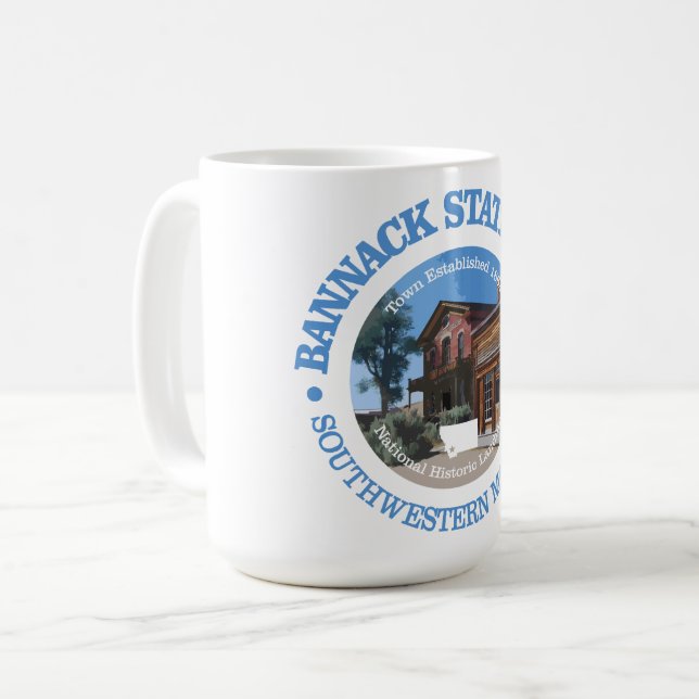 Bannack State Park Kaffemugg (Framsida vänster)