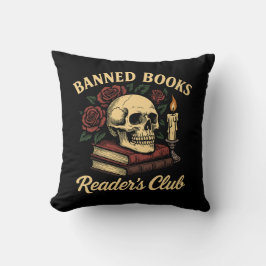 Bannad Bokar Readers Klubb Kudde